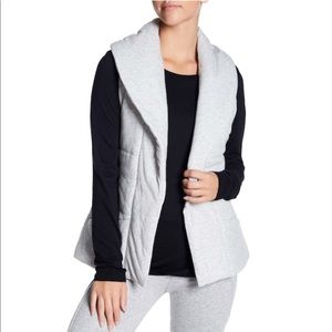 UGG Bexley Faux Fur Quilted Jersey Lounge Vest